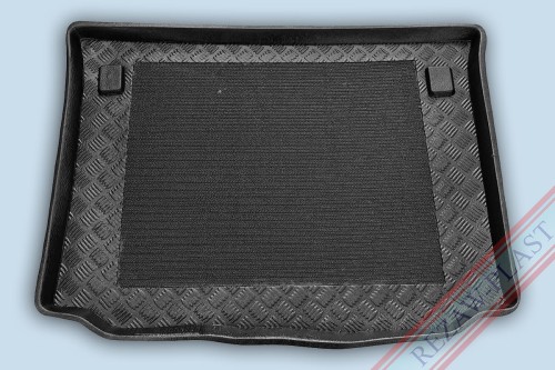 Trunk mat with non - slip fits to: Fiat STILO 2001 - 2007