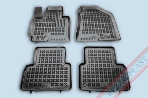 Floor mats black fit to: Hyundai ix35 2010 - 2015