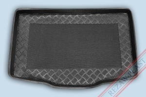 Trunk mat with non - slip fits to: Fiat 500L 2012 - 2022