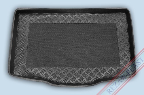 Trunk mat with non - slip fits to: Fiat 500L 2012 - 2022