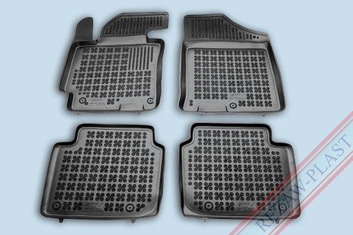Floor mats black fit to: Hyundai ELANTRA V 2010 - 2016, ELANTRA VI 2016 - 2019