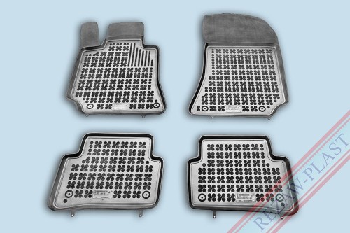 Floor mats black fit to: Mercedes CLS II C218, X218 2011 - 2018