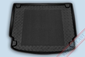 Trunk mat with non - slip fits to: Porsche CAYENNE II 2010 - 2017