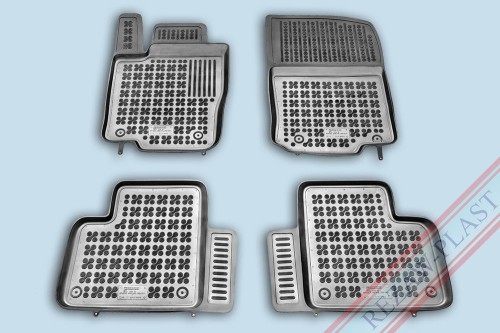 Floor mats black fit to: Mercedes GLE I W166 2015 - 2019 , GLE I C292 2015 - 2019 , W166 M - KLASA 2011 - 2015