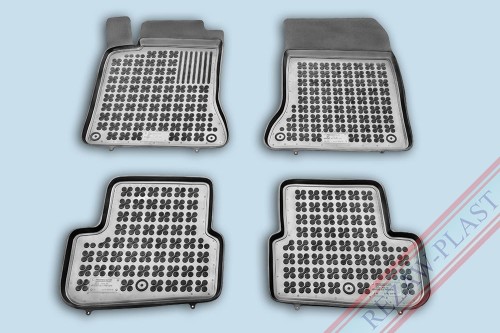 Floor mats black fit to: Mercedes CLA I C117 2013 - 2019, CLA I X117 2013 - 2019
