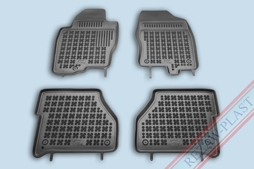 Floor mats black fit to: Nissan FRONTIER 2006 - 2020, NAVARA III 2005 - 2014