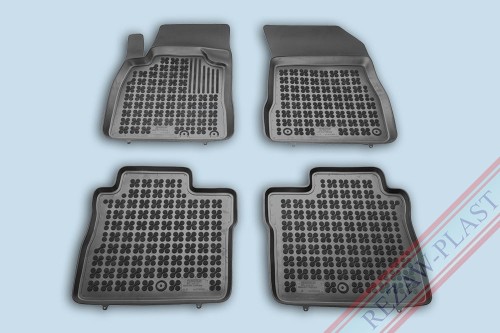 Floor mats black fit to: Nissan NOTE II 2013 - 2016