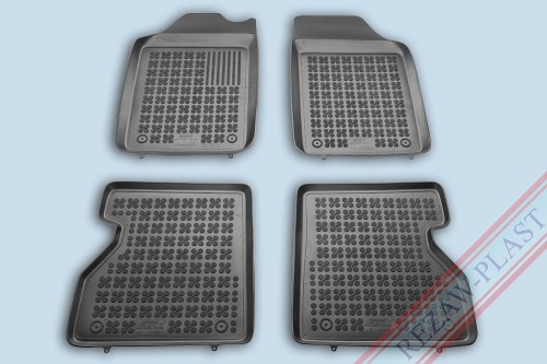 Floor mats black fit to: Renault KANGOO I 1998 - 2008