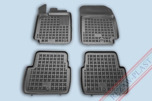 Floor mats black fit to: Renault LATITUDE 2010 - 2015
