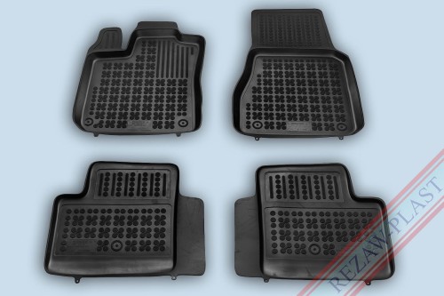 Dywaniki podłogowe czarne pasują do: Renault TWINGO III 2014 - 2018