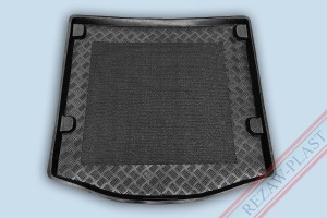 Trunk mat with non - slip fits to: Ford FOCUS III 2011 - 2018