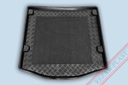 Trunk mat with non - slip fits to: Ford FOCUS III 2011 - 2018