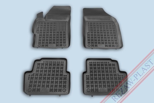 Floor mats black fit to: Chevrolet SPARK III 2012 - 2015