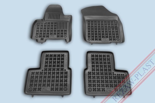 Floor mats black fit to: Suzuki SX4 I 2006 - 2014