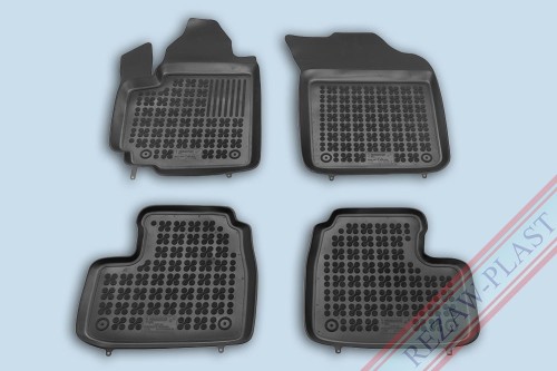 Dywaniki podłogowe czarne pasują do: Suzuki SWIFT IV 2004 - 2007