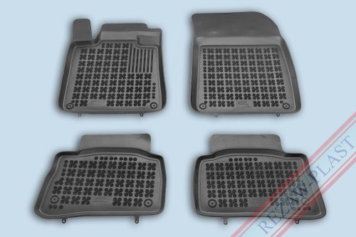 Floor mats black fit to: Suzuki KIZASHI 2009 - 2014