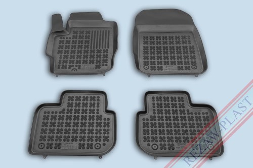 Dywaniki podłogowe czarne pasują do: Mitsubishi COLT VI 2009 - 2012