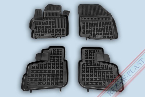 Floor mats black fit to: Mitsubishi SPACE STAR 2012 -