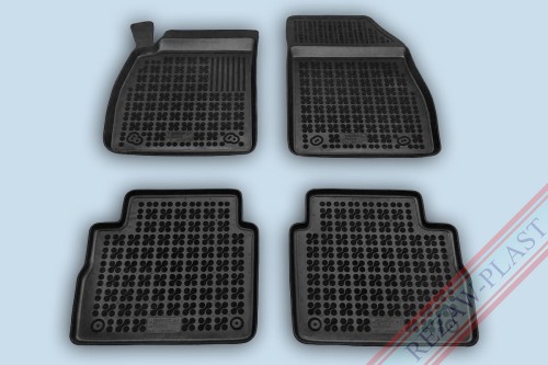 Floor mats black fit to: Saab 9 - 5 II 2010 - 2012