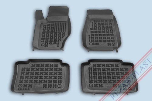Floor mats black fit to: Jeep GRAND CHEROKEE WK 2005 - 2010