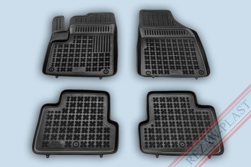 Floor mats black fit to: Jeep CHEROKEE KL 2013 - 2022