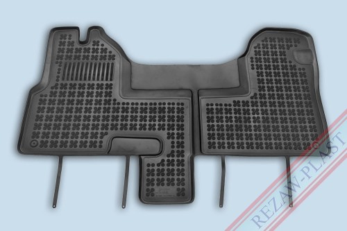 Floor mat black fits to: Iveco DAILY II, III 2006 -