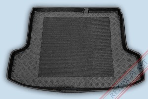 Trunk mat with non - slip fits to: Kia RIO II 2005 - 2011