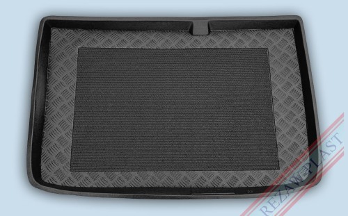 Trunk mat with non - slip fits to: Kia RIO II 2005 - 2011