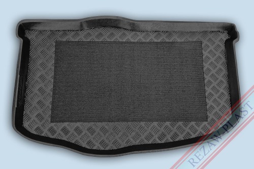 Trunk mat with non - slip fits to: Kia SOUL I M, L 2008 - 2013
