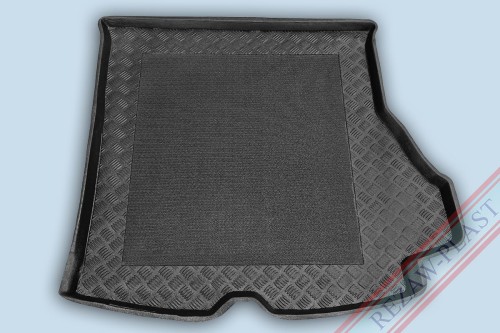 Trunk mat with non - slip fits to: Renault LAGUNA II 2001 - 2007