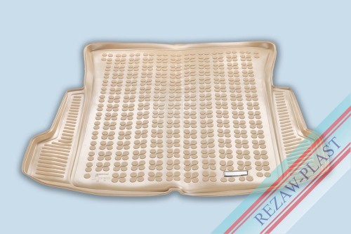 Trunk mat beige fits to: Tesla Model 3 2017 - 2023