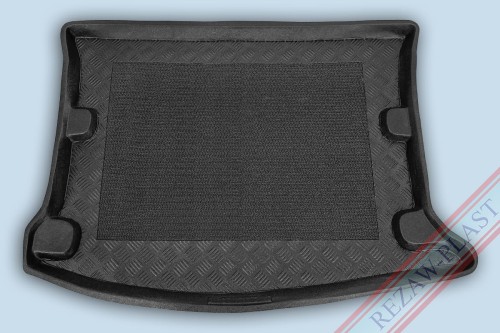 Trunk mat with non - slip fits to: Renault DACIA SANDERO I 2008 - 2012