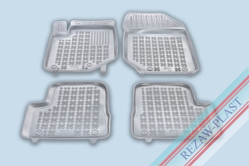 Floor mats grey fit to: Opel CORSA F VI 2019 -, Peugeot 208 II 2019 - 2023