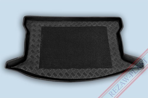 Trunk mat with non - slip fits to: Toyota VERSO S 2010 - 2017