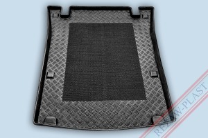Trunk mat with non - slip fits to: Volkswagen CADDY III MAXI 2007 - 2021