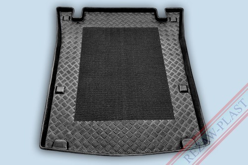 Trunk mat with non - slip fits to: Volkswagen CADDY III MAXI 2007 - 2021