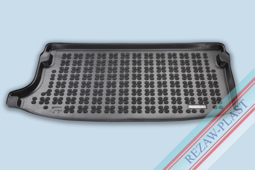 Trunk mat black fits to: Volkswagen T - CROSS 2018 -