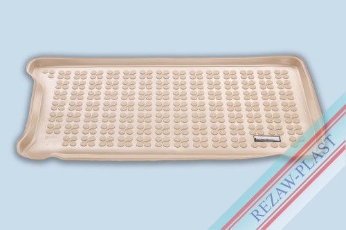 Trunk mat beige fits to: Fiat 500 2007 -