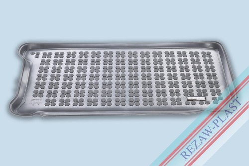 Trunk mat grey fits to: Fiat 500 2007 -