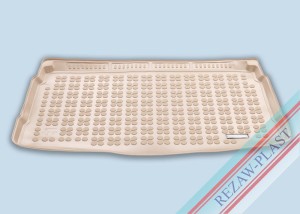 Mata bagażnika TPE (gumowa) beżowa pasuje do: Volkswagen GOLF VIII 2019 - 2025