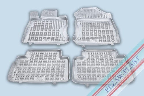 Dywaniki podłogowe szare pasują do: Subaru FORESTER V 2018 - 2025