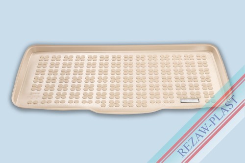 Trunk mat beige fits to: Fiat PANDA III 2012 -