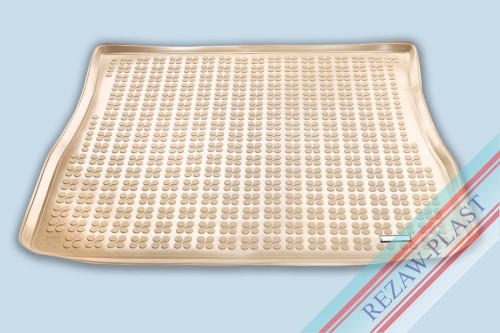 Trunk mat beige fits to: Toyota SIENNA III 2010 - 2020