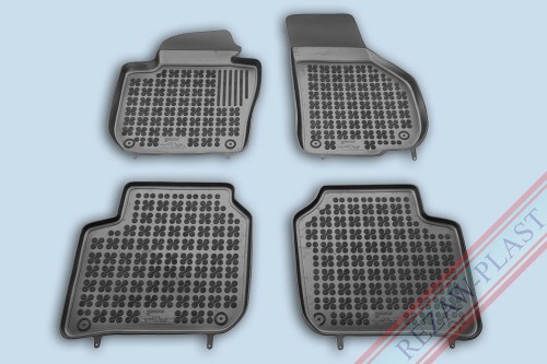 Floor mats black fit to: Skoda SUPERB II 2008 - 2015