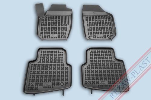 Floor mats black fit to: Skoda ROOMSTER 2006 - 2015