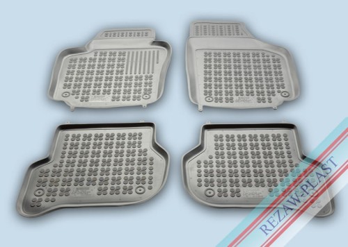 Floor mats grey fit to: Skoda YETI 2009 - 2017, Volkswagen GOLF Plus 2005 - 2014