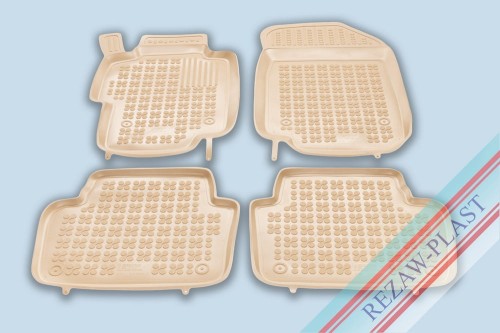 Floor mats beige fits to: Acura TSX 2004 - 2008, Honda ACCORD VII 2003 - 2008