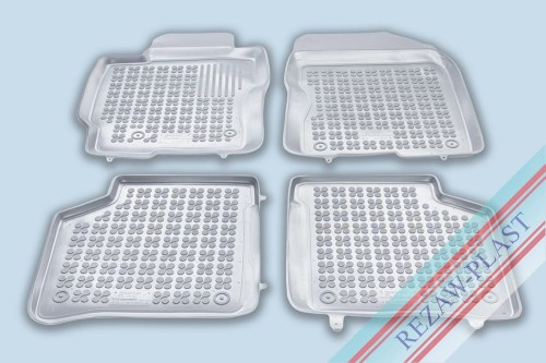 Dywaniki podłogowe szare pasują do: Toyota PRIUS II (XW20) 2003 - 2009