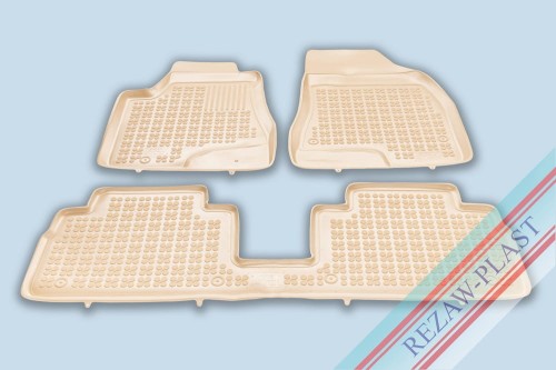 Dywaniki podłogowe beżowe pasują do: LEXUS RX II (XU30) 2003 - 2008