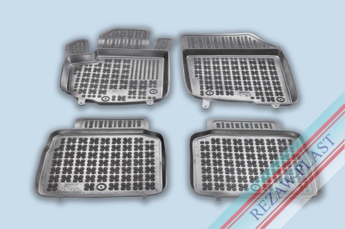Floor mats black fit to: Suzuki SX4 S - CROSS II 2020 -